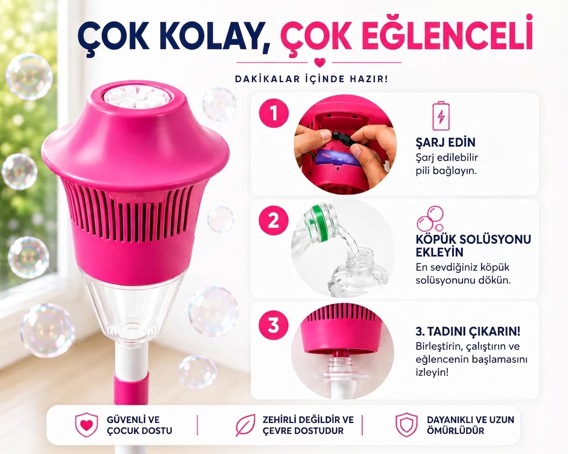 KİDEO IşıltıBubble 1 alana 1 bedava